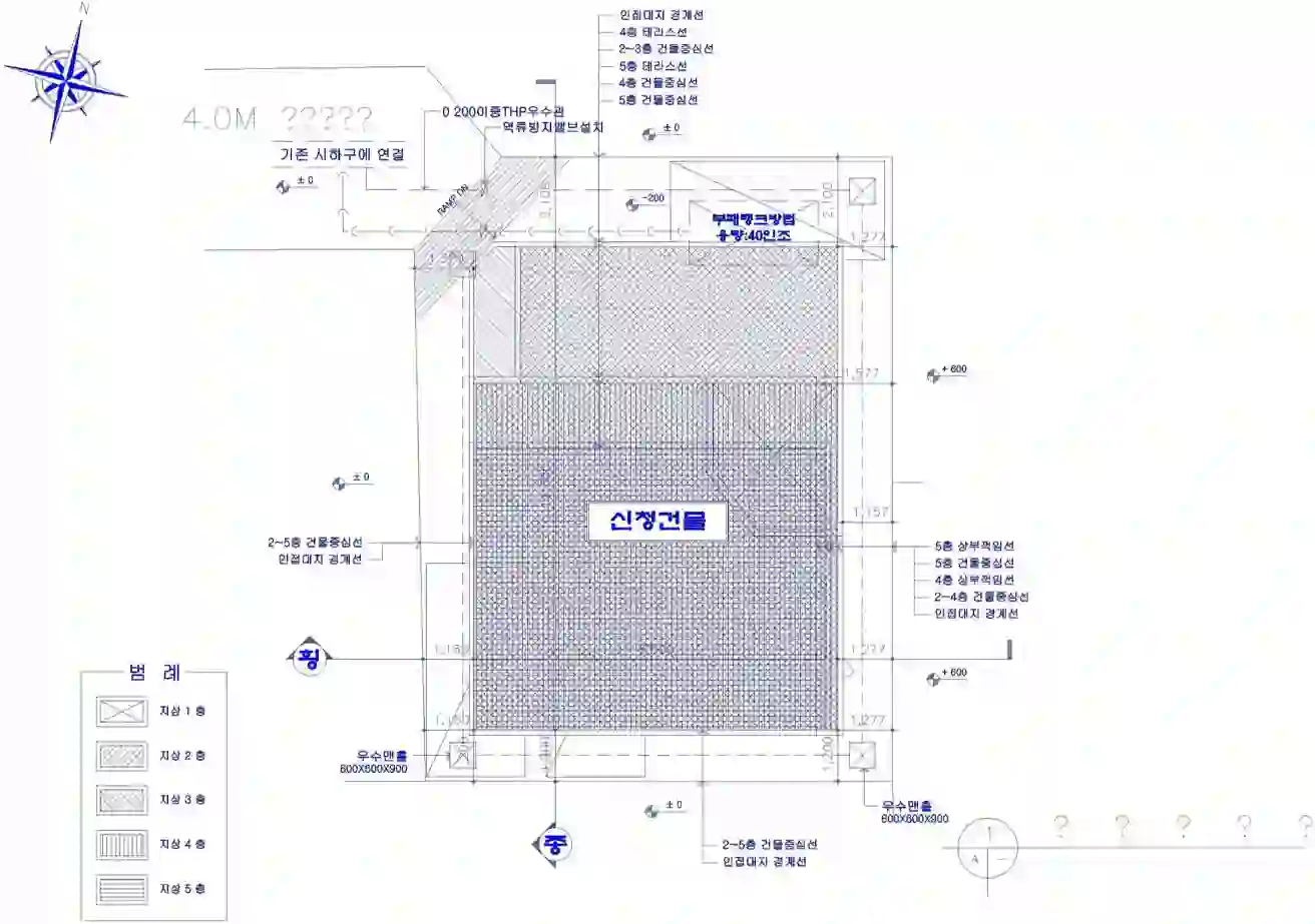 정우주택 배치도 이미지